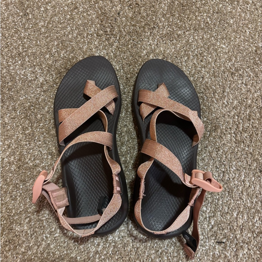 Chaco’s Rose Gold Sandals - 8.5